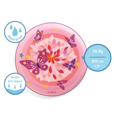 Disque frisbee Papillons, Djeco