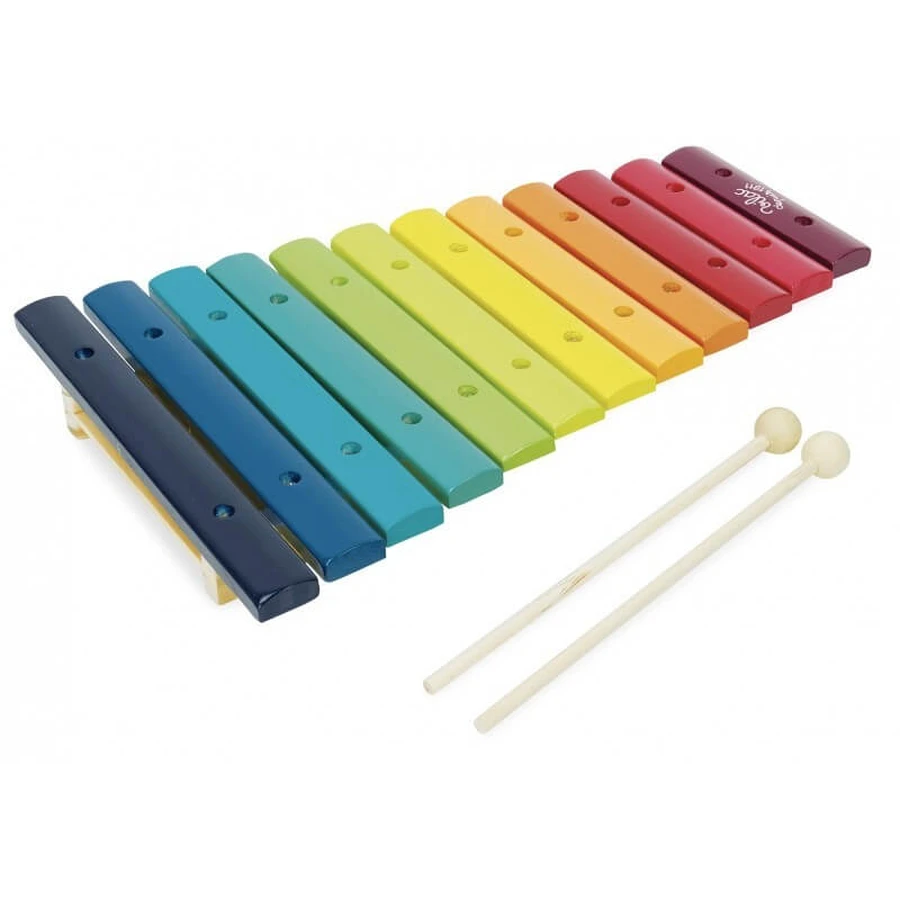 Wooden Rainbow Xylophone - Vilac