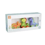 My first dinosaurs - set with wheels, Orange Tree Toys