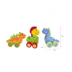 My first dinosaurs - set with wheels, Orange Tree Toys