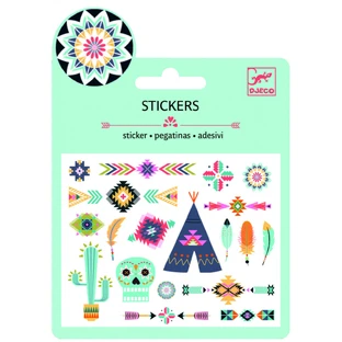 Djeco western stickers set