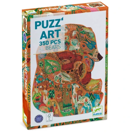 Puzzle Puzz'Art Bear, Djeco