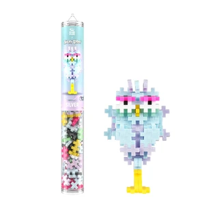 Plus-Plus construction set, 110 pieces tube, Angry Birds SILVER