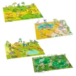 Creative set of reusable stickers Animals, Djeco