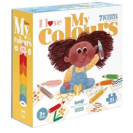 Puzzle Londji, We love colors