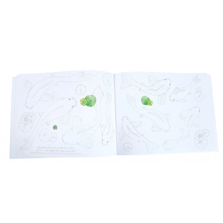 Cuaderno de actividades Mi jardín, Moulin Roty