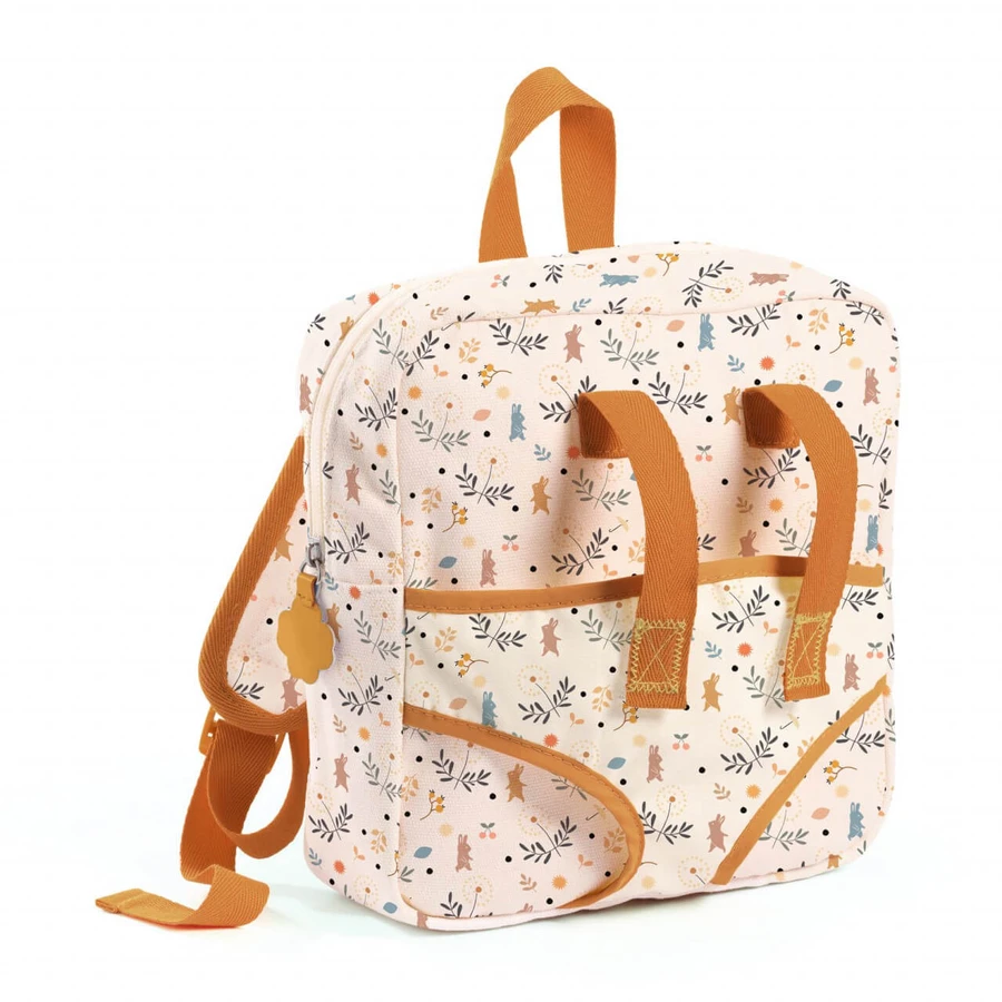 Rucksack mit Babytrage, Djeco