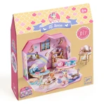 Maison miniature à colorier et à assembler Rosie, Djeco