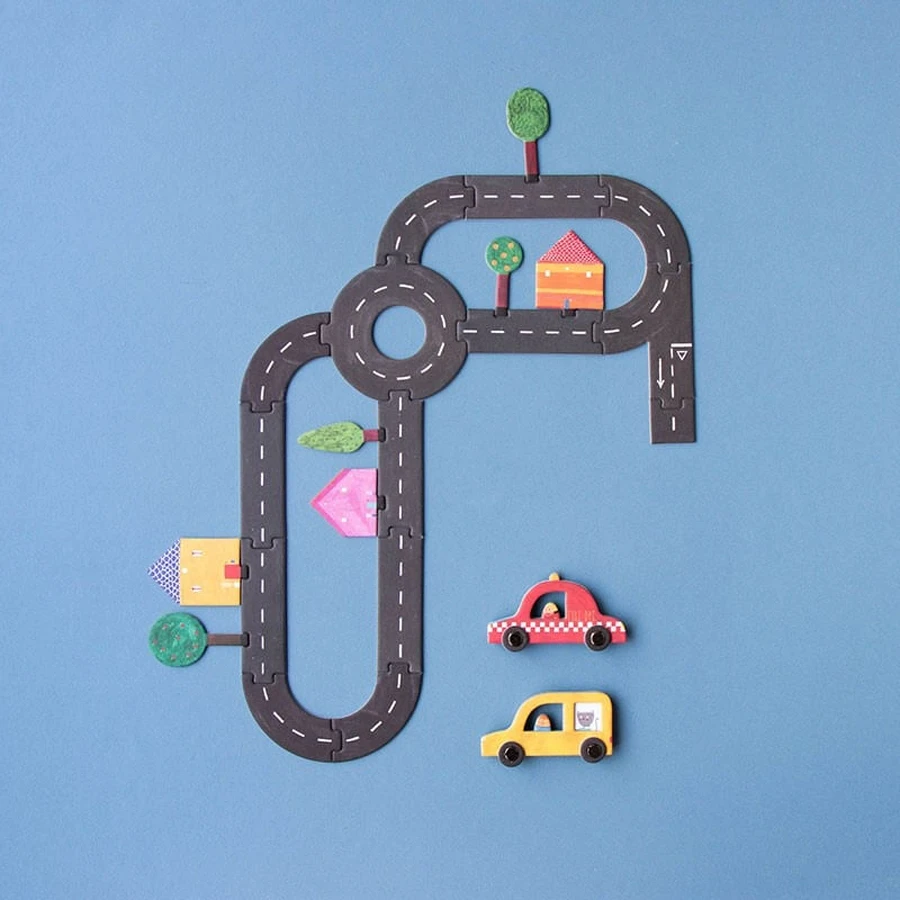 Cooperation game Roads - pocket edition, Londji