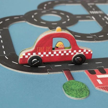 Cooperation game Roads - pocket edition, Londji