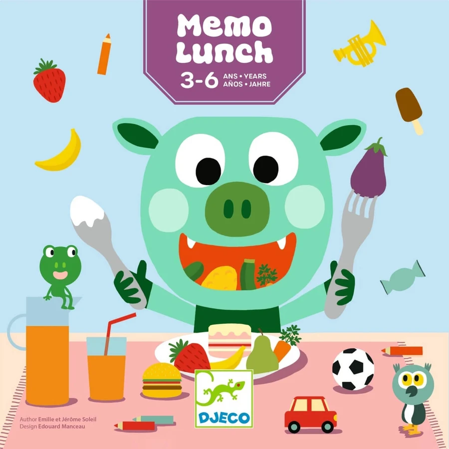Jeu de mémoire Pofticiousul Bob, Djeco