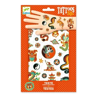 Temporäre Tattoos für den Kampfsport, Djeco