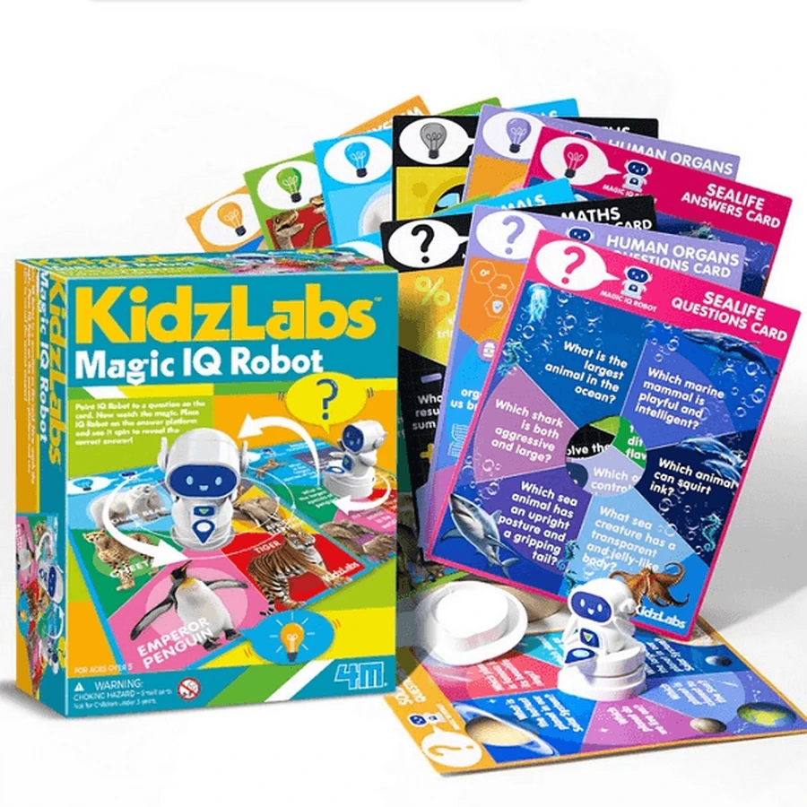Inglés interactivo juguete educativo interactivo Robot Magic IQ Robot Magic IQ KidzLabs