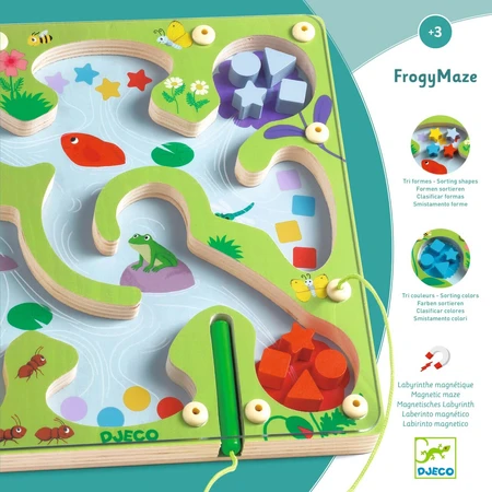 Juego magnético de clasificación, Djeco