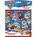 DIY creatieve set Maak stickers met diamantverf, Paw Patrol, Puppy Patrol, Totum