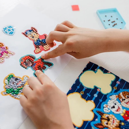 DIY creatieve set Maak stickers met diamantverf, Paw Patrol, Puppy Patrol, Totum