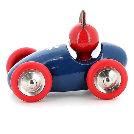 Lacquered wooden car - Lucien the puppy - Vilac