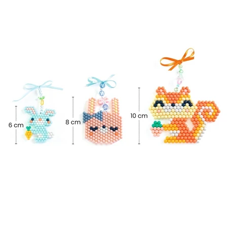 Atelier créatif avec des perles Lucky animals, Djeco