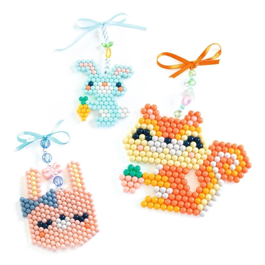 Atelier créatif avec des perles Lucky animals, Djeco