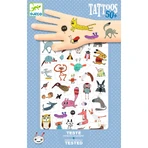 Tatuajes Temporales Pequeños prohibidos, Djeco