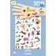 Temporary Tattoos Small banned, Djeco