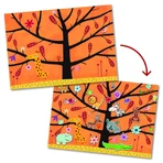 Repositionable animal stickers, Djeco