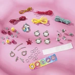 Estudio creativo 2 en 1 con unicornios, pintura de diamantes y pulseras