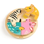 Rondo Leo houten puzzel, Djeco