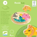 Rondo Leo houten puzzel, Djeco