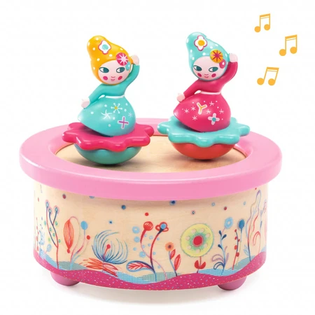 Cutie muzicala magnetica Flori Djeco
