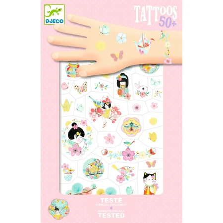 Tatouages temporaires Sakura, Djeco