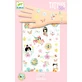 Sakura temporary tattoos, Djeco