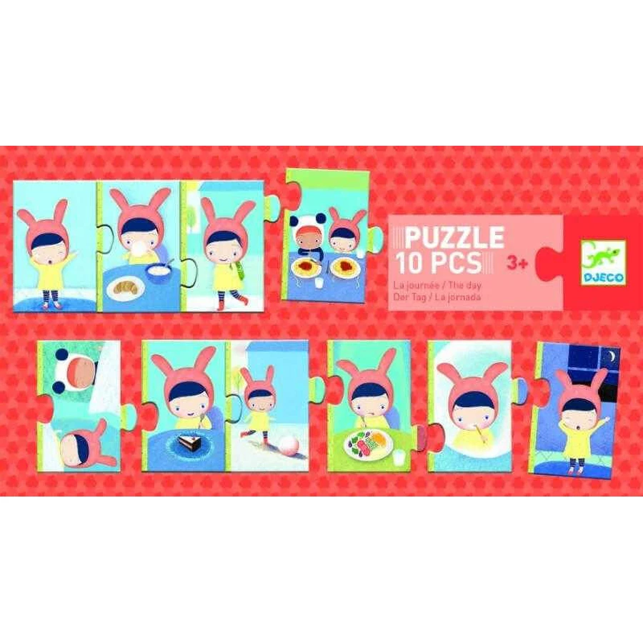 Puzzle trio Djeco daily activities