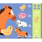 Progressive jigsaw puzzle The Farm, Djeco