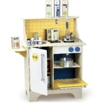 Mustard Yellow Wood Kitchen - Cook - Vilac: ceny i cechy