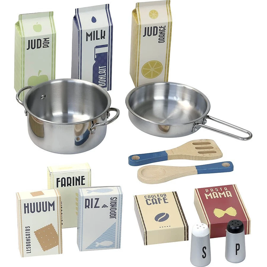 Mustard Yellow Wood Kitchen - Cook - Vilac: ceny i cechy