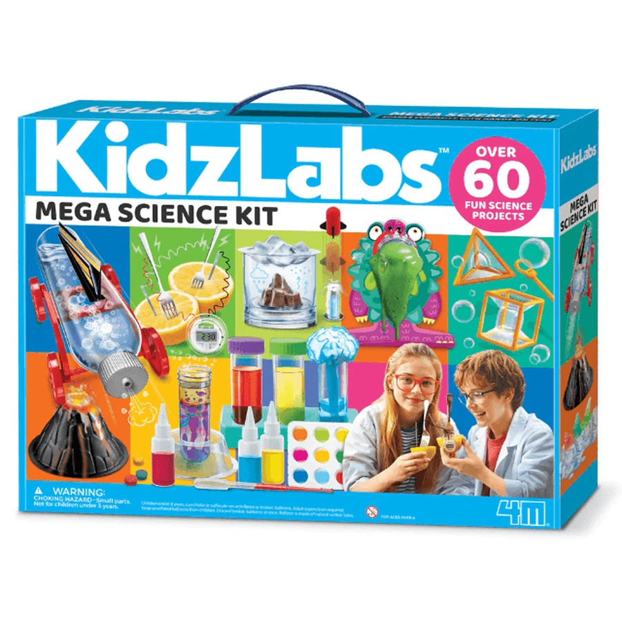 KidzLabs Mega-Wissenschaftsexperimentierkasten