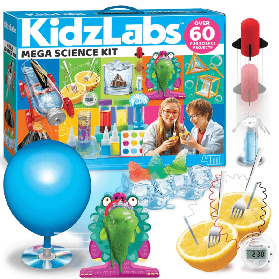 KidzLabs Mega-Wissenschaftsexperimentierkasten