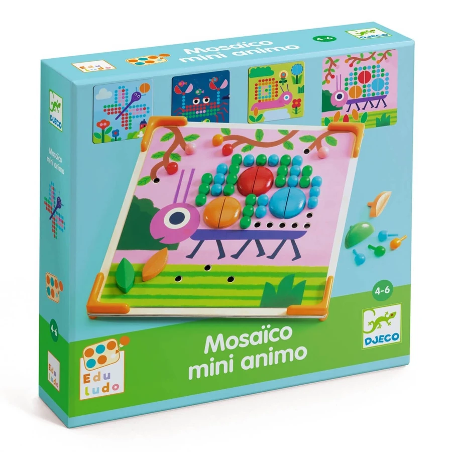 Juguete educativo Mozaic mini animo, Djeco