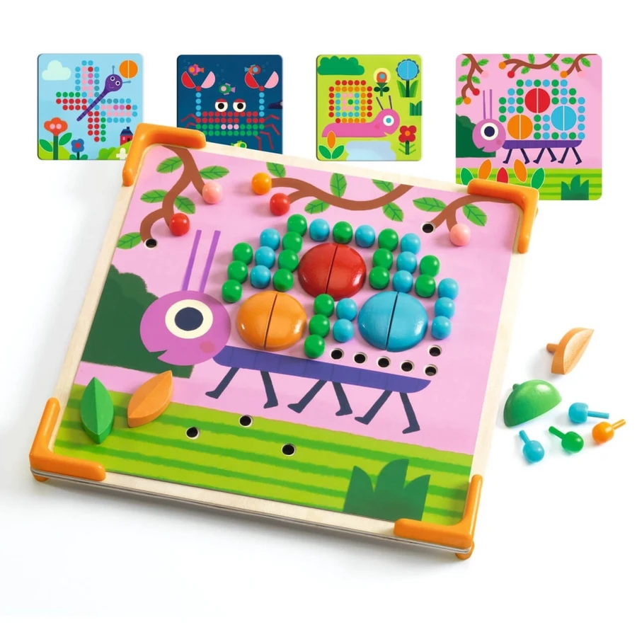 Juguete educativo Mozaic mini animo, Djeco
