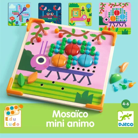 Juguete educativo Mozaic mini animo, Djeco