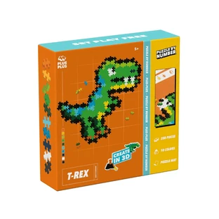 Plus-Plus Number Puzzles, 250 pieces, T-Rex