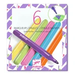 Set of 6 opaque markers, Djeco