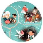 Story puzzle Pinocchio, Djeco