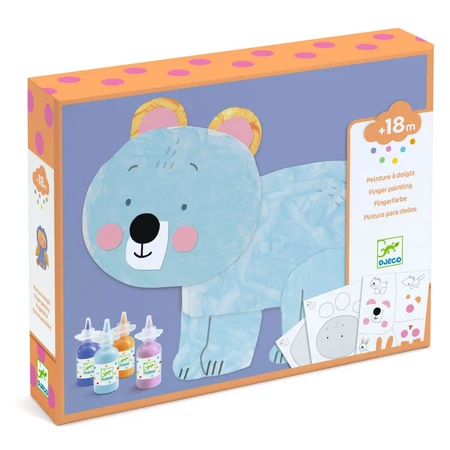 Jeu de peinture créative pour les tout-petits Exploration par la couleur, Djeco