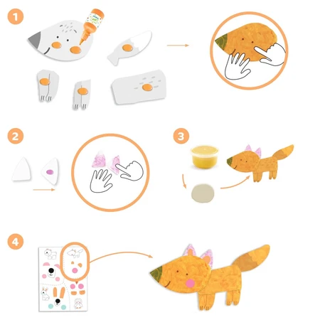 Jeu de peinture créative pour les tout-petits Exploration par la couleur, Djeco