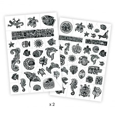 Tatuajes Modelos polinesios, Djeco