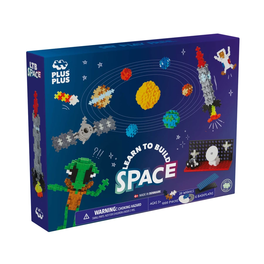 Juego de construcción Plus-Plus, 1000 piezas, Espacio