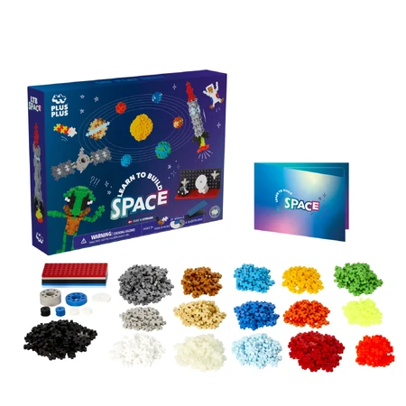 Juego de construcción Plus-Plus, 1000 piezas, Espacio