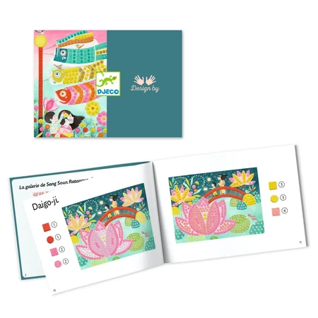 Creatief mozaïekspel Japanse kunst, Djeco